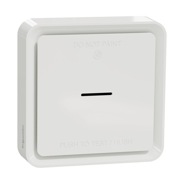 1St. Schneider Electric CCT599002 Rauchmelder, Wiser, DC, 3V, IP20, weiß