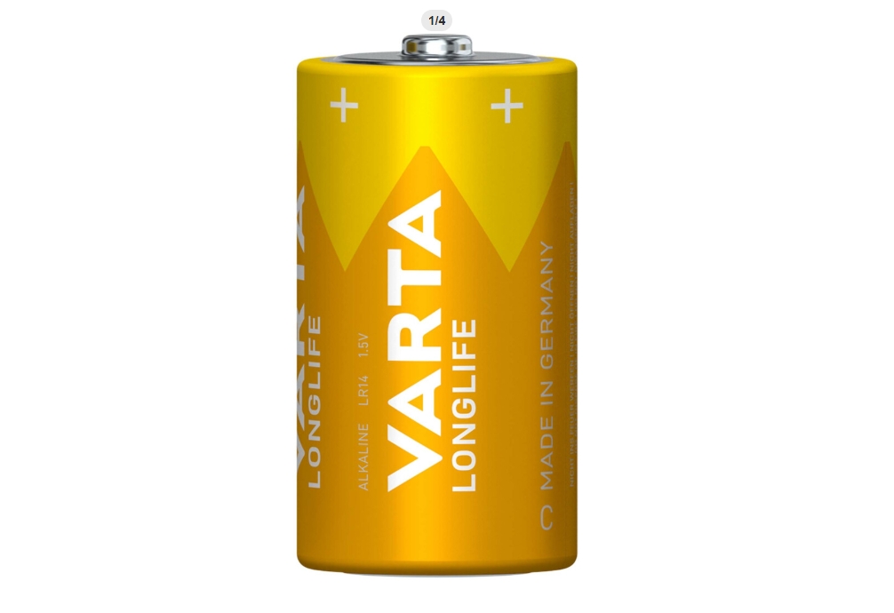20St. Varta 4114 Longlife C Baby-Batterie 1,5 V