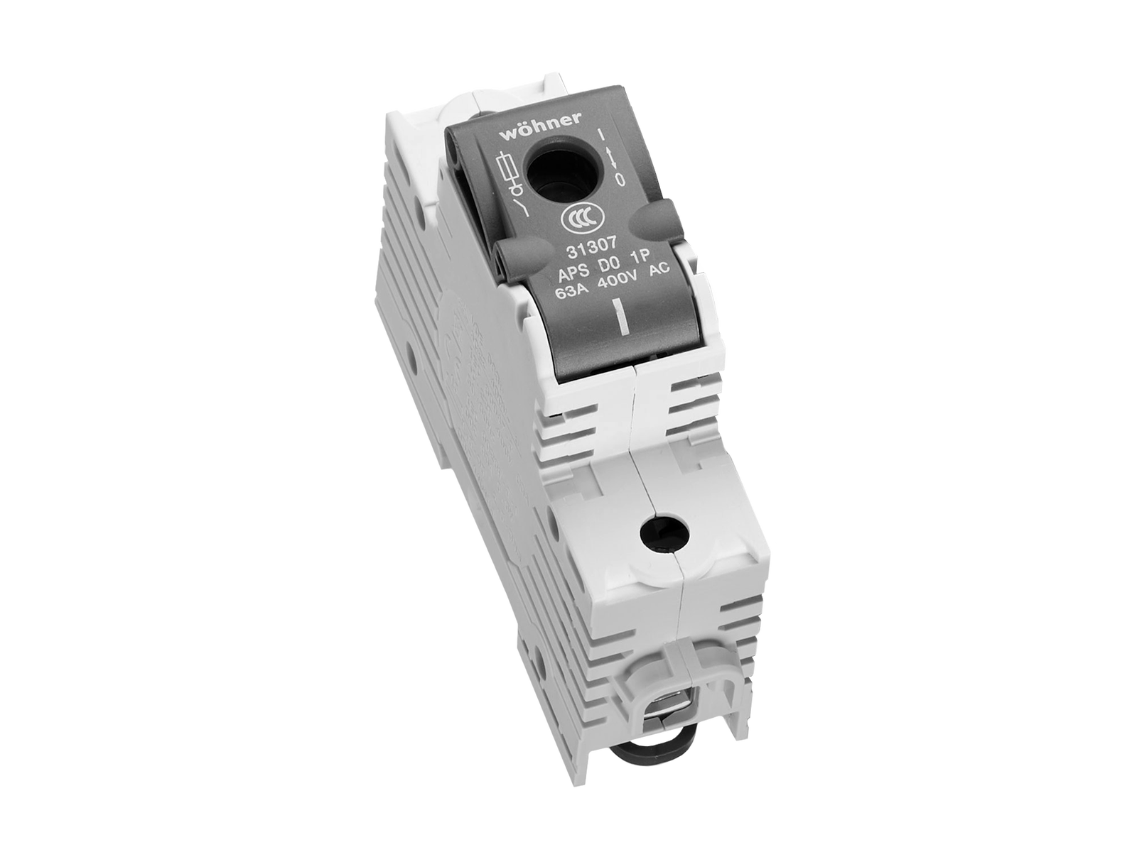 1St. Wöhner 31307 Lasttrennschalter für D0-Sicherungen bisbis 63 A 1P