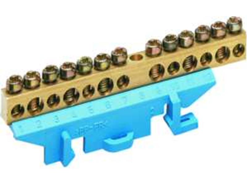 1St. Hager KM13N Messingkl. NZ-Zählertafel N 13 Klemmstellen