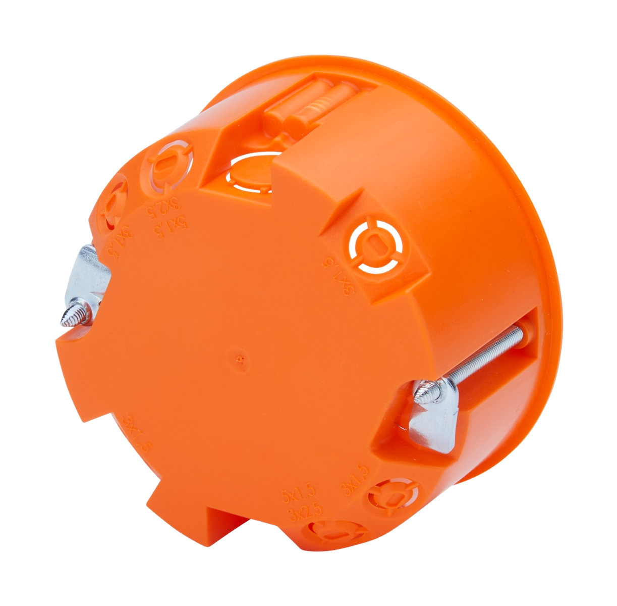 25St. F-Tronic E135 HW Gerätedose E135, Ø 68mm, t=35mm 7350167