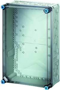 1St. Hensel Mi 0300 Mi-Leergehäuse, Einbaumaße 275x425x146mm, transparenter Deckel 2000003 Mi0300 1St. Hensel Mi 0300 Mi-Leergehäuse, Einbaumaße 275x425x146mm, transparenter Deckel 2000003 Mi0300