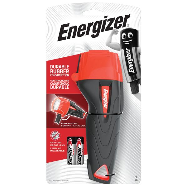 1St. Energizer Impact Rubber 2AA Taschenlampe Impact Rubber inkl. 2xAA