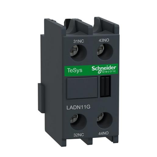 1St. Schneider Electric LADN11G Hilfsschalterblock, 1S+1Ö, Schraubanschluss...