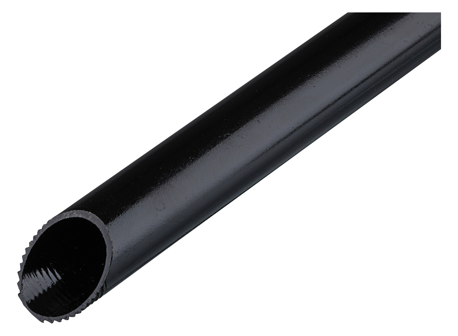 3m Fränkische 20210025 Lackiertes Stahlrohr schwarz, Gewindeausführung, Staro Gewinde-ES 25 Staro Gewinde-ES 25 schwarz