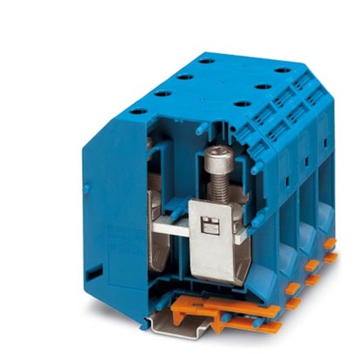 1St. Phoenix UKH 150 BU Hochstromklemme 1000 V 309 A Schraubanschluss Anzahl der Anschlüsse: 2 Polzahl: 1 35 mm²