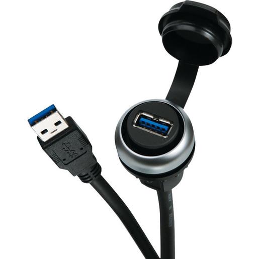 1St. MURRELEK 4000-73000-0160000 MSDD Einbaudose USB 3.0 BF A, 1.0 m Kabe