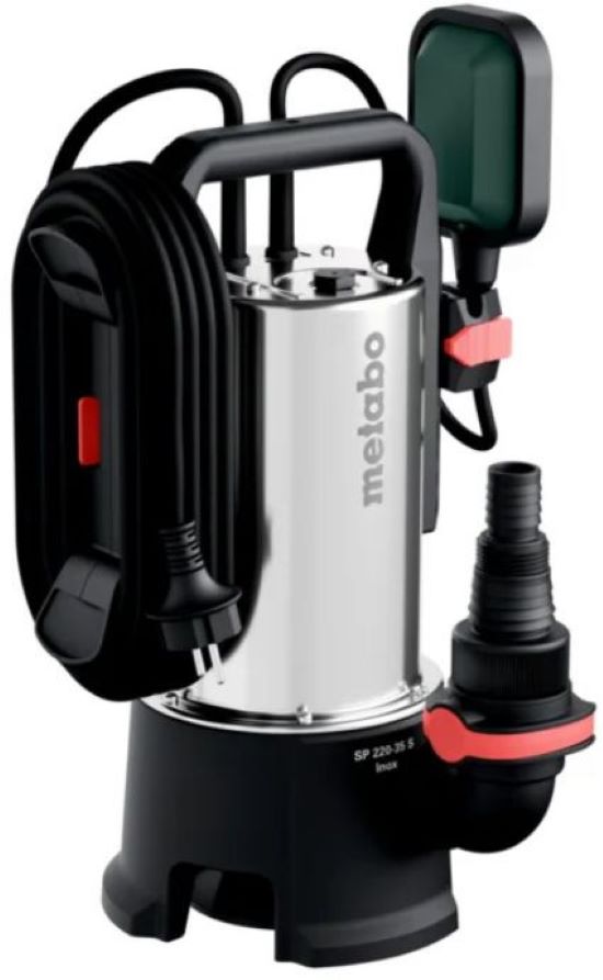1St. Metabo 601797000 SP 220-35 S Inox Schmutzwasser-Tauchp.