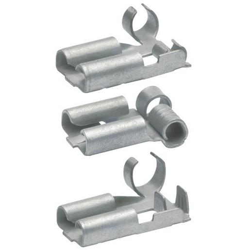 100St. Klauke 3725 Flachsteckhülse nicht-isol., 6,3x0,8 mm