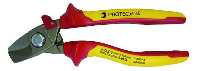 1St. PROTEC.CLASS PVDE-X1 Kabelschere 180mm geschraubt 1St. Protec.class PVDE-X1 Kabelschere 180mm geschraubt
