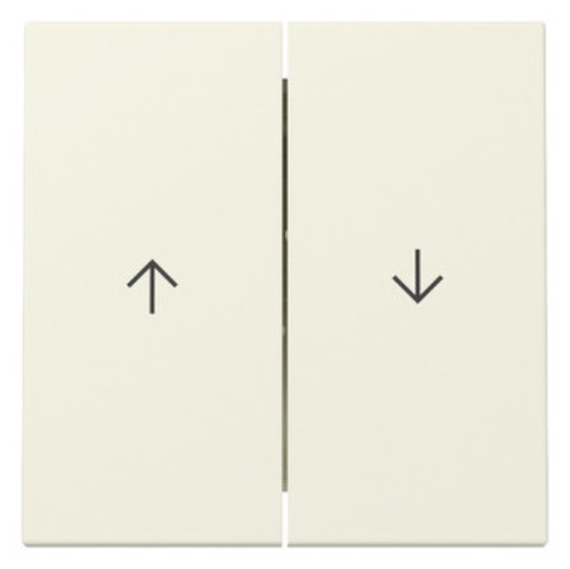 1St. Gira 329401 Wippe 2-fach Pfeil System 55 cremeweiß glänzend