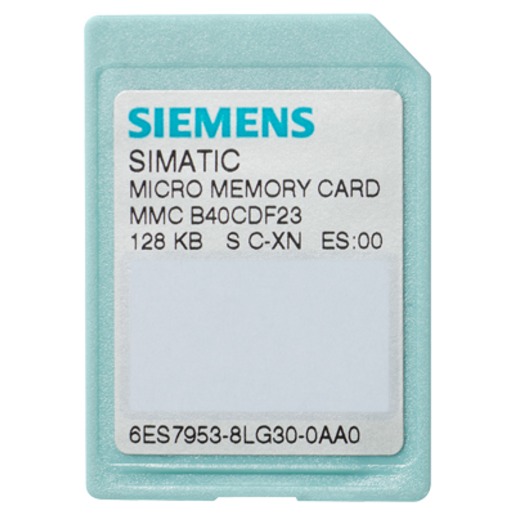 1St. Siemens 6ES7953-8LG31-0AA0 SIMATIC S7 Micro Memory Card 128 KB für