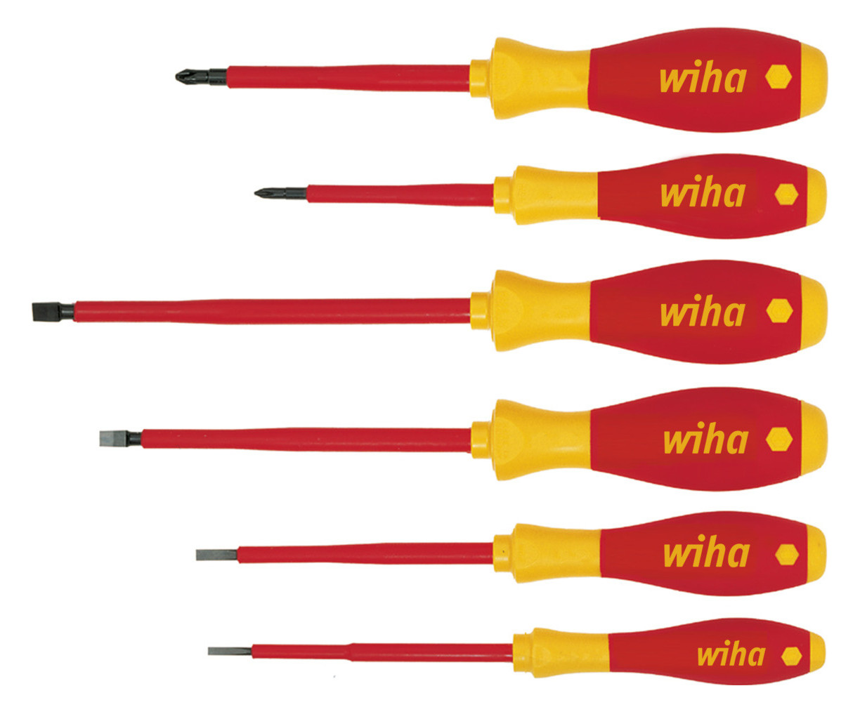 1St. Wiha 320 NK 6 VDE Schraubendreherset 6-tlg.