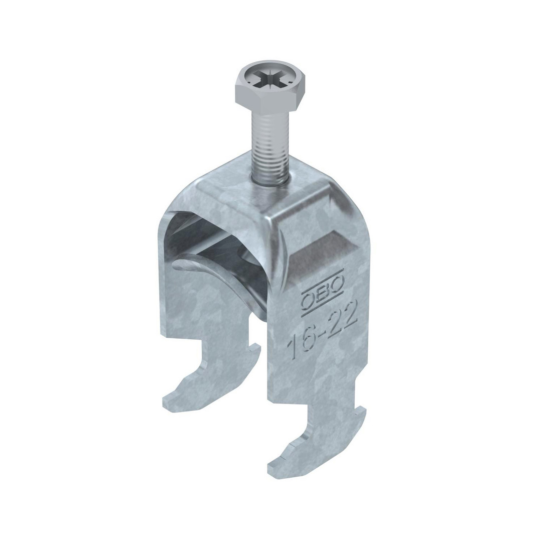 1St. OBO BS-H1-M-22 FT Bügelschelle 2056 16-22mm tauchfeuerverzinkt 1186016