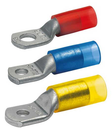 100St. Klauke 603R6 Rohrkabelschuh isoliert, M6, 16 mm2 100St. Klauke 603R6 Rohrkabelschuh isoliert, M6, 16 mm2