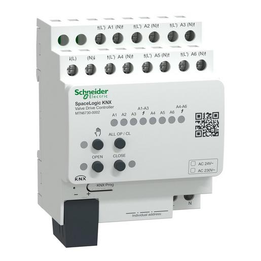 1St. Schneider Electric MTN6730-0002 SpaceLogic KNX Ventilantriebsaktor