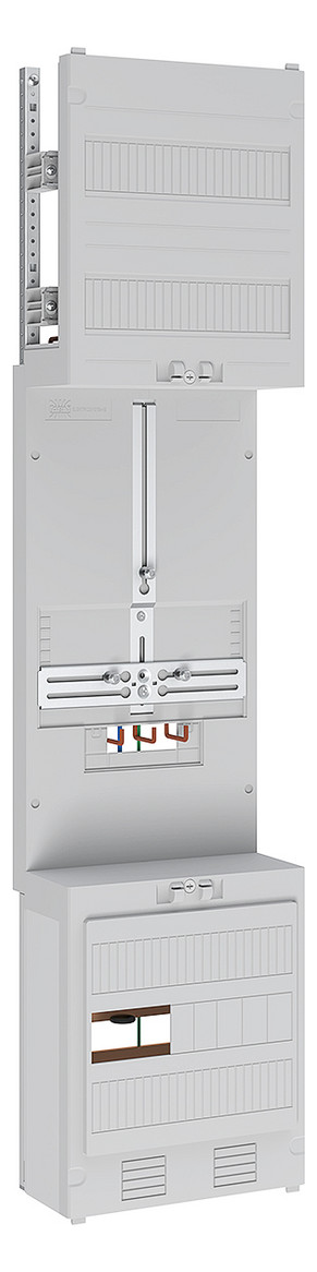 1St. ABN Z17110, Zählerplatz 3Pkt 1Z mit Klemmstein 5-polig, BxH : 250x1050mm 1St. ABN Z17110, Zählerplatz 3Pkt 1Z mit Klemmstein 5-polig, BxH : 250x1050mm