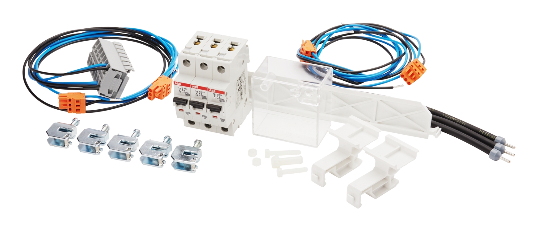 1St. F-Tronic SPVG3B6 Spannungsversorgung SPVG3B6, 3x LS-Schalter B6A 1pol. 25kA 7111006