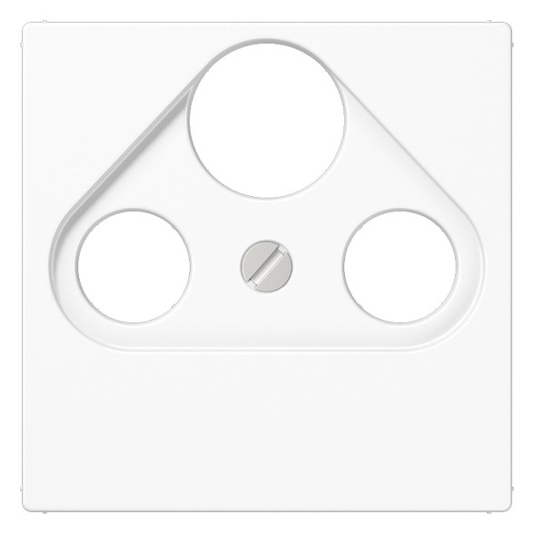 1St. Jung A561PLSATWW Abdeckung für SAT-TV-Steckdose Alpinweiß A 561 PLSAT WW