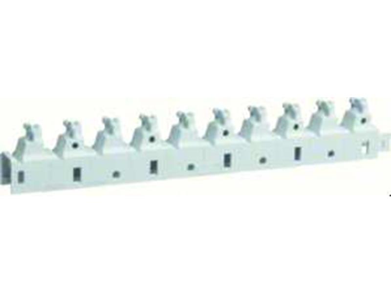 1St. Hager M5900GRAU Lamellenträger für 10 Lamellen grau