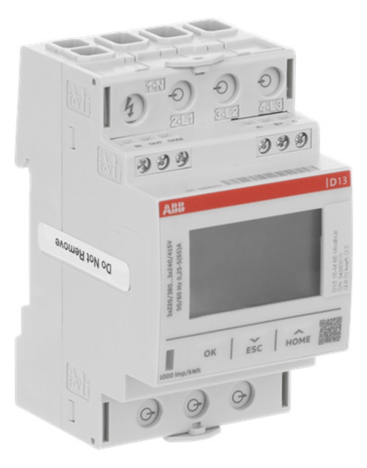 1St. ABB D13 15-M 65 MODBUS Drehstromzaehler 65A Modbus