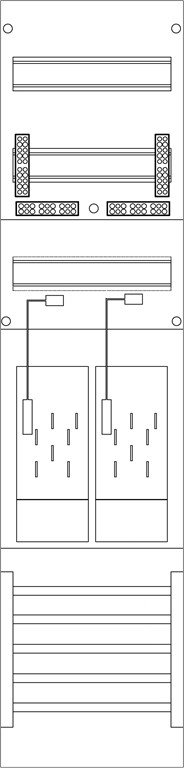 1St. F-Tronic E16DS Zählerfeld 1-feldrig, H=1050mm, 2-eHZ, mit DS, E16DS 7120103 1St. F-Tronic E16DS Zählerfeld 1-feldrig, H=1050mm, 2-eHZ, mit DS, E16DS 7120103...