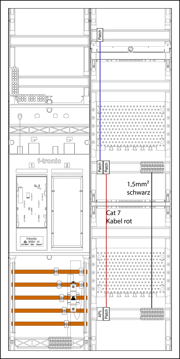 1St. F-Tronic EHZ721APZSWMB10 EHZ721APZSWMB10, 1 ZP, DS, 1 R, 1 VAPZ-SWM inkl. APL, SPVGB10 7195154