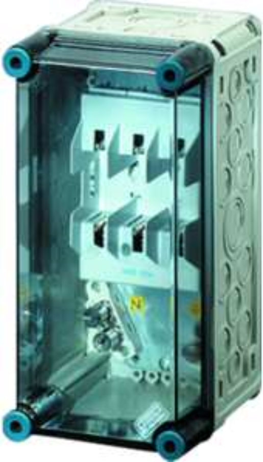 1St. Hensel Mi 4150 Mi-NH-Sicherungsgehäuse 1xNH 00 , 3polig, 125 A + PE + N 2000154 Mi4150