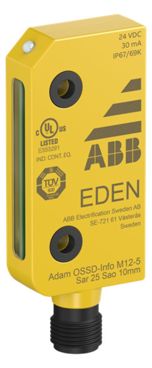 1St. ABB Adam OSSD-Info M12-5 Sicherheitssensor mit OSSD-Signalen und Infoausgang 2TLA020051R5400