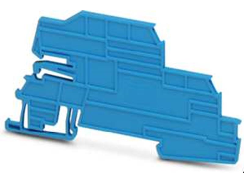 50St. Phoenix AB-UTI/3 Auflagebock L=93,5mm B=2,2mm H=51,2mm Polzahl: 1 blau 3076038...
