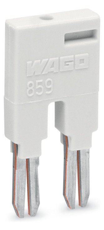 100St. WAGO 859-402 KAMMBRUeCKER GRAU 2-FACH
