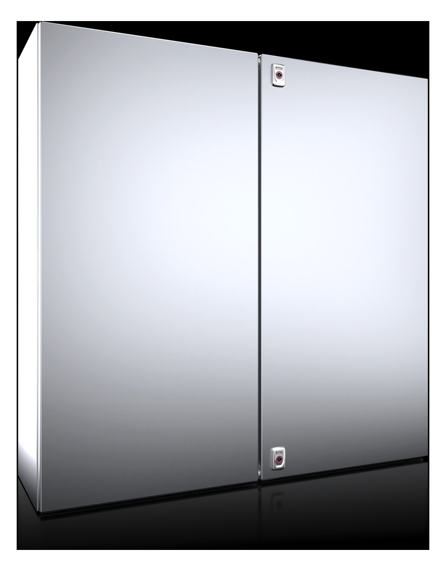 1St. Rittal AX 1018.000 Kompakt-Schaltschrank AX, Edelstahl 1.43 AX1018000 BHT 1000x1000x300 mm