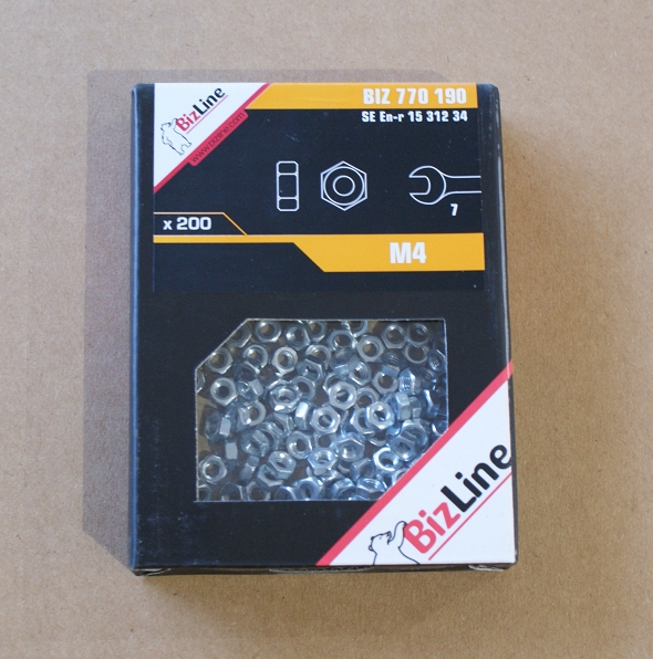 200St. Bizline BIZ 770190 Sechskantmutter M4 BIZ770190