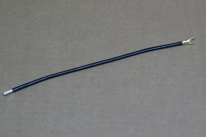 0,25m Kabelbrücke 6qmm 250mm lang Stift auf Gabel Verdrahtungsbrücke flexibel 0,25m Kabelbrücke 6qmm 250mm lang Stift auf Gabel Verdrahtungsbrücke flexibel