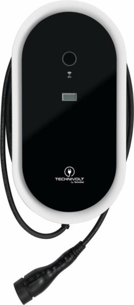 1St. Technivolt 1100 Smart Wallbox 11kW mit 5m Typ2 Ladekabel