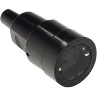 1St. Bachmann 913.175 Vollgummikupplung schwarz Knickschutz montierbar Spritzwasserschutz