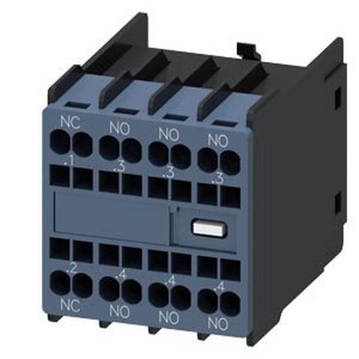 1St. Siemens 3RH2911-2FA40 Hilfsschalter 4S Strombahnen:1S, 1S, 1S