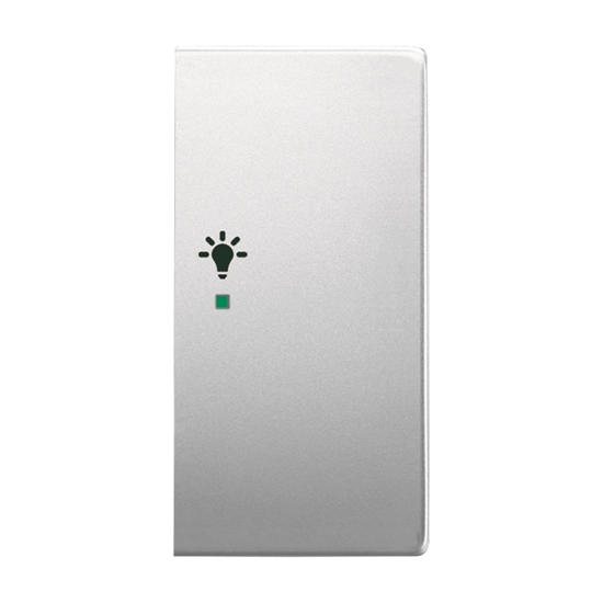 1St. Busch-Jaeger 6231-22-866 Wippe, 2-fach rechts, mit Symbol Licht Busch-free@home edelstahl