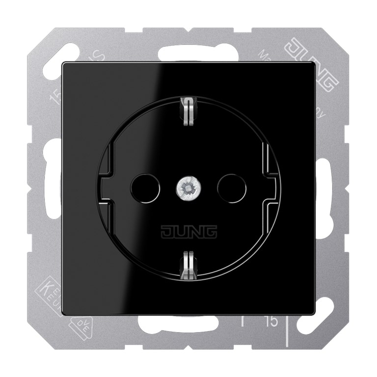 1St. Jung A1520KISW Steckdose 16A  250V Berührungsschutz A 1520 KI SW