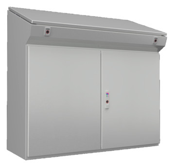 1St. RITTAL CX 6740.000 CX Standpult, BHT: 1000x970x400 mm, Stah