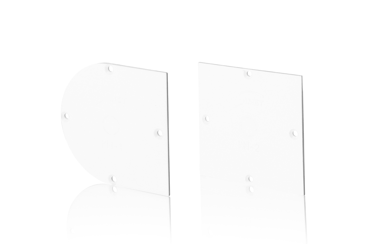 50St. F-Tronic HWD2 Deckel HWD2, quadratisch, für HW Gerätedosen massiv 7390058