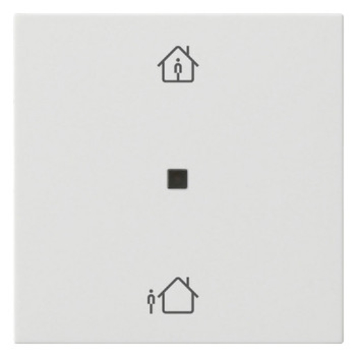 1St. Gira KNX RF Bedienaufs.1f 510603 Heizmodus System 55 Reinweiß