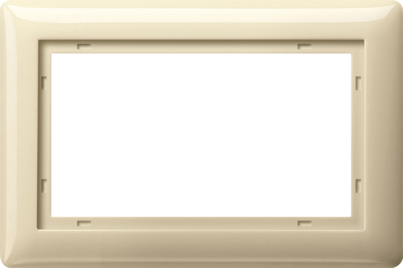 1St. Gira 100101 Rahmen 1,5fach Standard 55 Cremeweiß