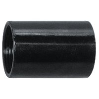 1St. Fränkische Stahlrohr Gewindemuffe SM-E 25 brüniert schwarz 20250025 SME25...