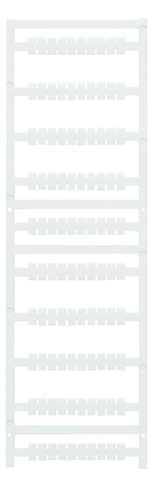 100St. Weidmüller MF-W 9/5.2F MC NE WS Klemmenmarkierung, Raster in mm: 5.20