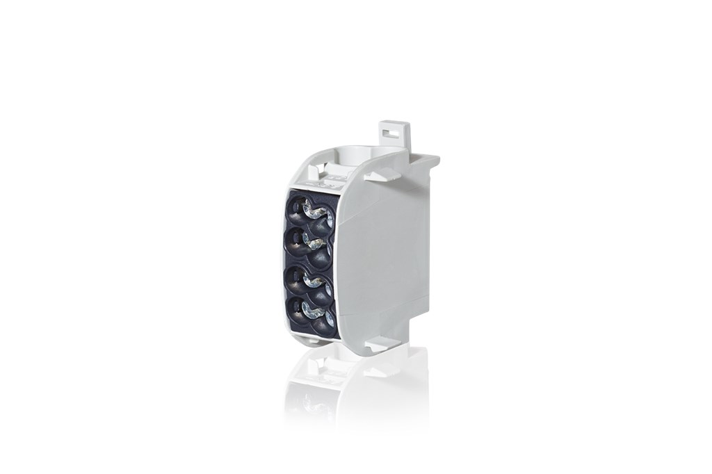1St. F-Tronic hlak1p25sw Hauptleitungsabzweigklemme 1polig 25mm² schwarz 7110192...