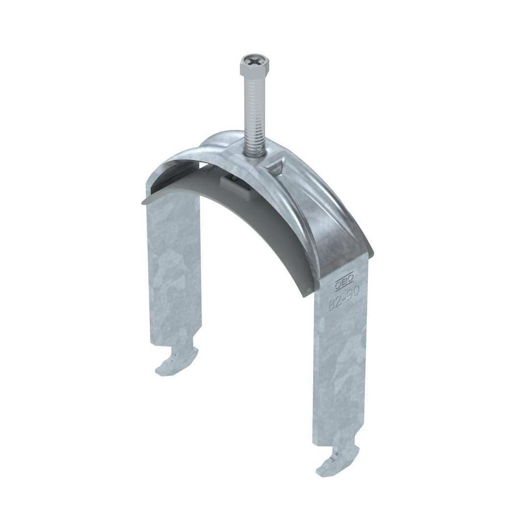 1St. OBO BS-H1-K-90 FT Bügelschelle 2056 82-90mm tauchfeuerverzinkt 1186289