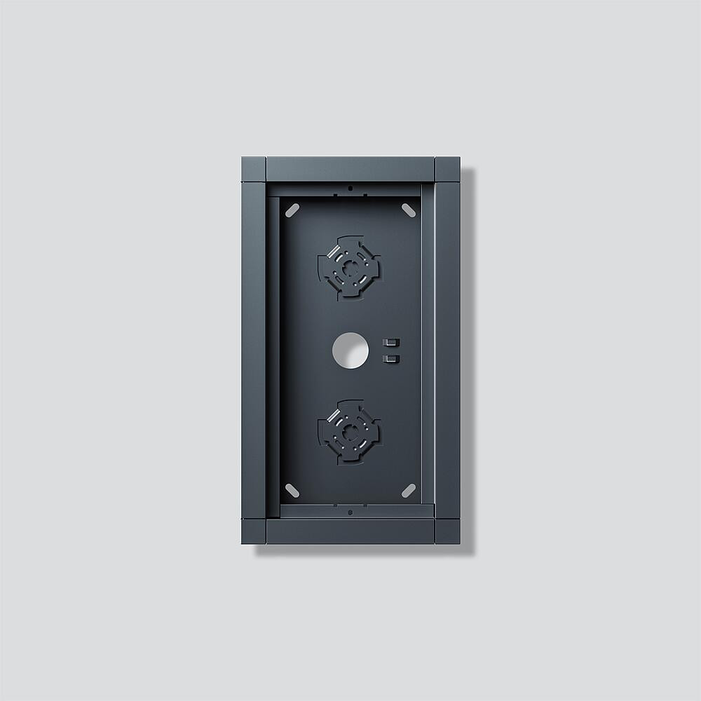 1St. SIEDLE GA 612-2/1-01 AG Aufputzgehäuse aus Aluminium-Strangpress