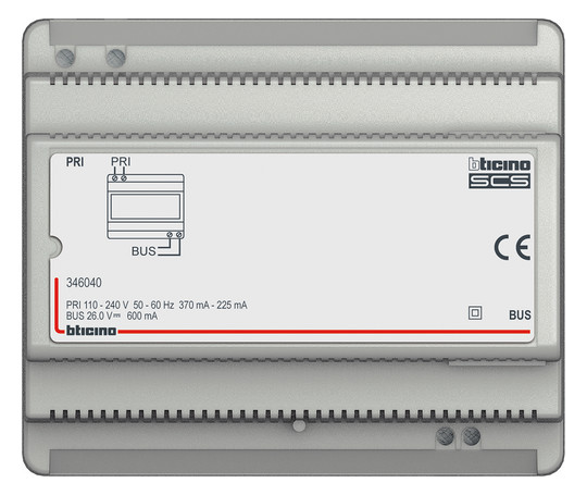 1St. SEKO Bticino 346040 Ersatz-Spannungsversorgung für 2-Draht A