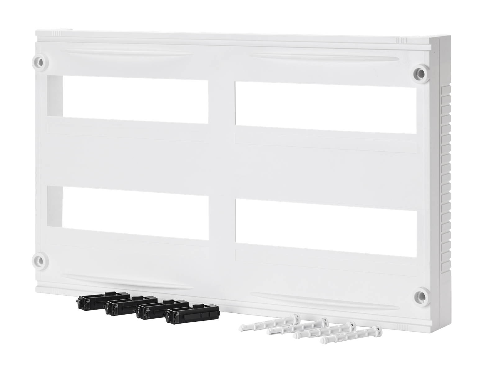 1St. F-Tronic SIAD-2-2O-S Sicherungsabdeckung, SIAD-2-2O-S 2-reihig 2-feldrig, mit Schrauben 7110627